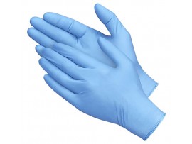 GLOVES NITRILE GENERIC P/F BLUE SMALL