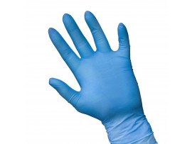 GLOVES NITRILE POWDER FREE BLUE SMALL