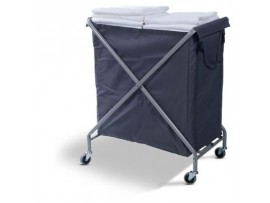 CART FOLDING LAUNDRY 240LTR