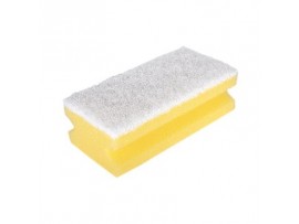 SCOURER SPONGE NON SCRATCH WHITE
