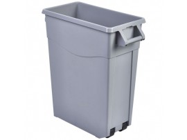 BIN SLIM JIM GREY 65LT