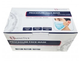 MASK HYPOALLERGENIC OMNITEX 3PLY TYPE IIR