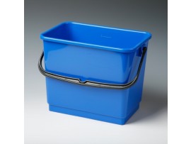 BUCKET RECTANGULAR BLUE 4LT