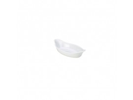 DISH EARED OVAL PORCELAIN GENWARE 250MM