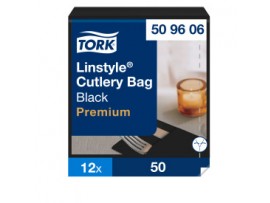 CUTLERY BAG LINSTYLE BLACK