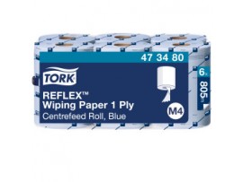 CENTREFEED ROLL REFLEX TORK 1PLY BLUE