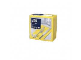 NAPKIN TORK 2PLY 8FOLD SOFT YELLOW 39CM