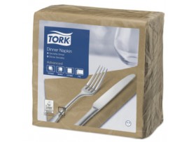NAPKIN TORK 2PLY 4FOLD BISCUIT 39CM