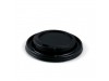 LID DOMED HOT CUP BLACK 8/9OZ