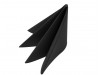NAPKIN SWANSOFT BLACK 40CM
