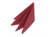 NAPKIN 2PLY 8FOLD BURGUNDY 40CM