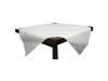 TABLECOVER WHITE PAPER 90CM