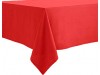 TABLECOVER PAPER EMBOSSED RED 90CM