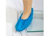 OVERSHOE DISPOSABLE BLUE 16"