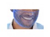 SNOOD BEARD METAL FREE CLOSE MESH BLUE