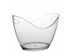 BUCKET CHAMPAGNE SMALL CLEAR 20CM HIGH