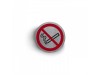 SIGN DISC DOOR S/S NO SMOKING S/A 75MM