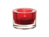 HOLDER TEALIGHT CHUNKY RED
