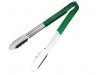 TONGS COLOUR CODED GREEN 31CM
