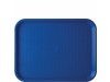 TRAY FAST FOOD RECTANGULAR BLUE 14X10.5"