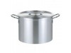 POT BOILING WITH LID ALUMINIUM 17LT