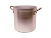 POT STOCK WITH LID ALUMINIUM MD 37LT