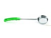 SPOONOUT ONE SOLID GREEN HANDLE S/S 4OZ