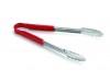 TONGS VINYL COATED RED HANDLE 12"