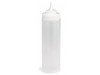 BOTTLE SQUEEZE WIDE NECK CLEAR 12OZ