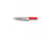 KNIFE COOKS NYLON HANDLE RED 160MM