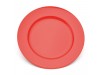 PLATE DESSERT POLYCARBONATE RED 215MM