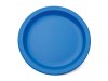 PLATE SNACK POLYCARBONATE BLUE 170MM
