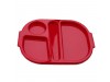 TRAY MEAL POLYCARBONATE RED 380X280MM