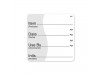 LABEL PREPARED FOOD REMOVABLE 51X51MM