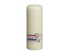 CANDLE PILLAR IVORY 200X68MM