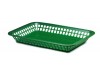 MAS GRANDE BASKET RECTANG PLASTIC GREEN