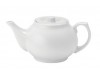 PURE WHITE TEAPOT 15OZ