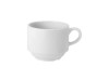 PURE WHITE CUP STACKABLE 7OZ