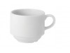 PURE WHITE CUP STACKABLE 7OZ