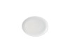 PURE WHITE PLATE OVAL 10"