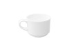 ALCHEMY WHITE TEACUP STACKABLE 7.5OZ