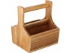 ROCKPORT ACACIA CRATE CONDIMENT 14.5X13CM