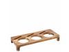 ACACIA PRESENTATION STAND WOODEN 42X18CM