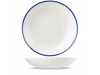 RETRO BLUE BOWL COUPE 9 3/4"