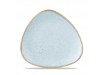 STONECAST PLATE TRIANGLE DE BLUE 22.9CM/9"