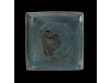 CRAFT PLATE SQUARE ONE BLUE 27 X 27CM