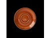 CRAFT SAUCER DOUBLE WELL TERRACOTTA 14.5CM