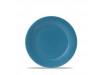 FUTURE CARE PLATE MID RIM BLUE 8"