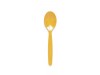 SPOON DESSERT POLYCARBONATE YELLOW 170MM