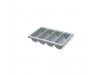 TRAY CUTLERY 4 COMPARTMENT GREY